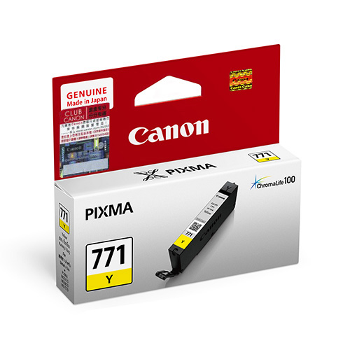Mực  in Canon CLI-771Y Yellow Ink Tank
