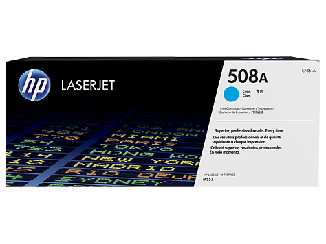 Mực in HP 508A Cyan Original LaserJet Toner Cartridge (CF361A)