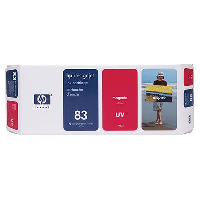 Mực in HP 83 680-ml Magenta UV Ink Cartridge (C4942A)