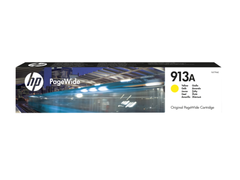 Mực in HP 913A Yellow Original PageWide Cartridge (F6T79AE)