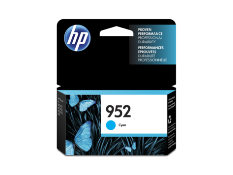 Mực in HP 952 Cyan Original Ink Cartridge (L0S49AN)