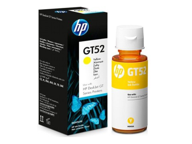Mực in HP GT52 Yellow Original Ink Bottle (M0H56AE)