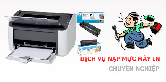 Thay mực máy in