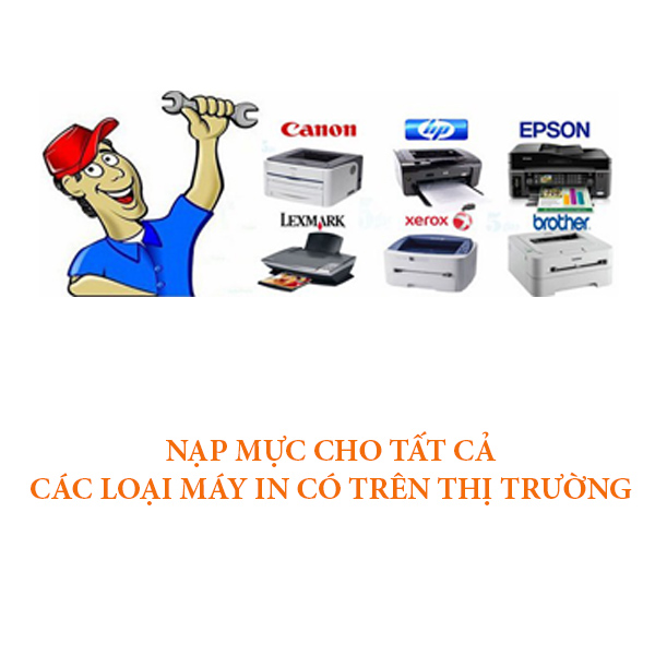 Thay mực máy in Thay mực máy in