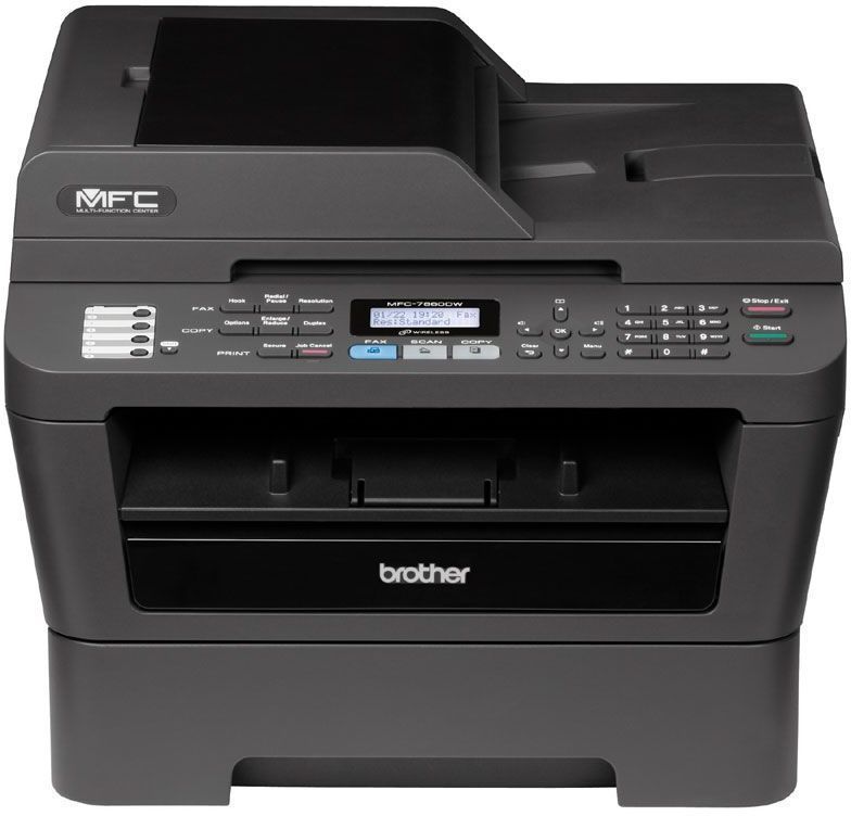 Máy in Brother MFC&ndash;7860DW, Duplex, Wifi, In, Scan, Copy, Fax