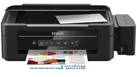 Máy in Epson L355, In, Scan, Copy, Wifi, In phun màu mực tiếp ngoài chính hãng