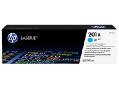 Mực in chính hãng Laser màu xanh HP 201A Cyan Original LaserJet Toner Cartridge (CF401A)