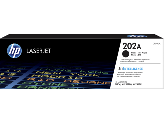 Mực in HP 202A Black Original LaserJet Toner Cartridge (CF500A)