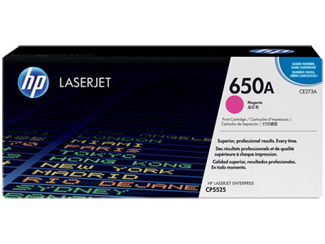 Mực in HP 650A Magenta LaserJet Toner Cartridge (CE273A)