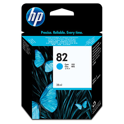 Mực in HP 82 Cyan Ink Cartridge (C4911A)