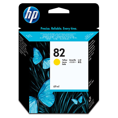 Mực in HP 82 Yellow Ink Cartridge (C4913A)