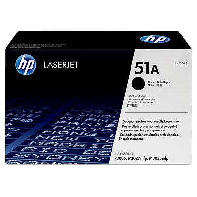 Mực máy in Hp P3005 - Mã mực in Hp 51A (Q7551A)