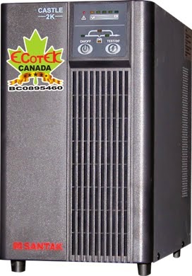 UPS 1000VA SANTAK ONLINE 1KVA&ndash;MODEL C1KE